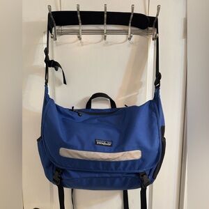 Patagonia Critical Mass Messenger Bag Royal Blue Vintage 2006